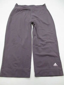 ADIDAS #SHA4436 Women Size S Athletic CLIMA365 Straight Yoga Purple Capri Shorts - Picture 1 of 6