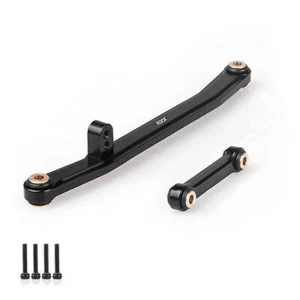 Schwarz Metall Frontlenkstangensatz für Axial SCX24 90081 RC Crawler Car Auto - Bild 1 von 10