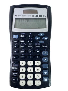 Texas Instruments TI-30X IIS Scientific Calculator Dual Power Tested Works Used - Picture 1 of 3