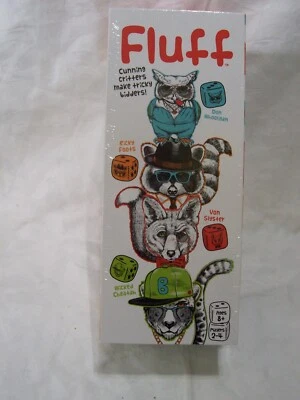 New Bananagrams FLUFF Family Game for Cunning Critters Family Rolling Dice Game - Image 1 of 2