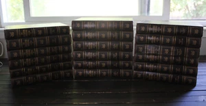 The Encyclopedia Americana Year 1962 International Vol 11-28 Gold Brown - Picture 1 of 24