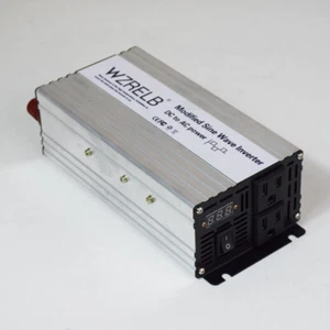 1000W Modified Sine Wave Inverter 12V to 110V 220V Power Converter Solar Car RV - Picture 1 of 2