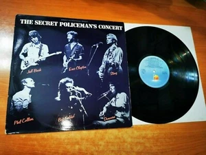 THE SECRET POLICEMAN'S CONCERT LP SPAIN ERIC CLAPTON STING PHIL COLLINS RARE - Picture 1 of 2