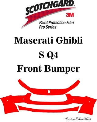 Proteção de pintura 3M Scotchgard Pro Series 18 2019 2020 2021 Maserati Ghibli S Q4 - Imagem 1 de 3
