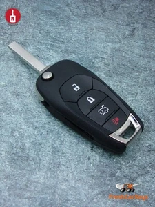 Single OEM Chevrolet Chevy Cruze Flip Key Car Remote -UNLOCKED & UNCUT- LXP-T004 - Picture 1 of 6