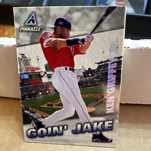 Ken Griffey Jr 1997 Pinnacle Baseball Goin Jake #193 Seattle Mariners - Bild 1 von 2
