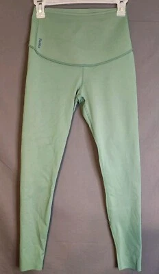 Fanka Sculpt Poder Leggings Compresivos Reversibles Verdes Yoga Gimnasio 12" A través de SM? Foto 1 de 4
