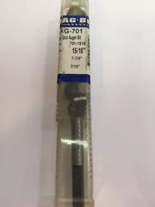 MAGBIT 701.1516 MAG701 7/16 pollici per 7-7/8 pollici punta a coclea a sperone singolo - Made in USA! - Foto 1 di 2