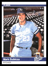 1984 Fleer Update #U-46 Mark Gubicza Kansas City Royals   Rookie