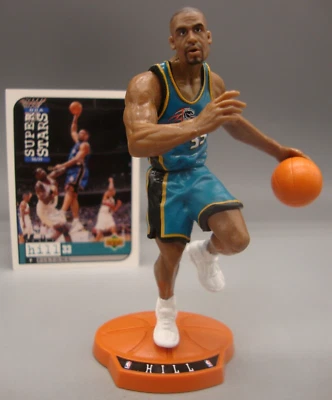 Figura suelta Mattel Superstars 1998 Grant Hill Detroit Pistons Foto 1 de 4