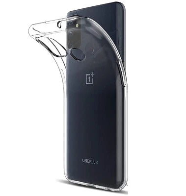 COVER TRASPARENTE PER ONEPLUS NORD N100 CUSTODIA MORBIDA SILICONE TPU ULTRA SLIM