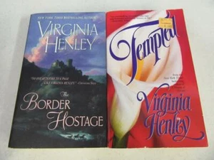 COMPLETE SET (2) VIRGINIA HENLEY Historic Romance Books DOUGLAS / KENNEDY SERIES - Picture 1 of 1