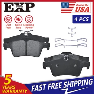 REAR Premium Ceramic Disc Brake Pad For Ford Escape Focus C-Max Mazda 3 5 C30 XK - Picture 1 of 4
