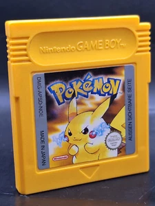 Modul Nintendo GameBoy Spiel Pokemon Gelb Yellow Pikachu Speichert! Zustand TOP! - Picture 1 of 3