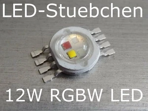 12W RGBW High-Power LED Emitter 4x 3W - Bild 1 von 1