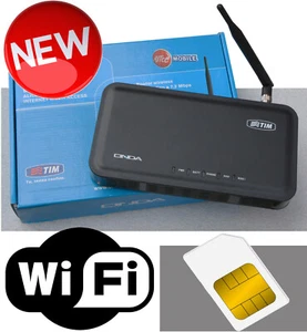 WLAN WI-FI DSL ROUTER MIT 4x PORT 10/100 HUB FÜR KABEL AUCH FÜR SIMMKARTE NEW - Bild 1 von 1