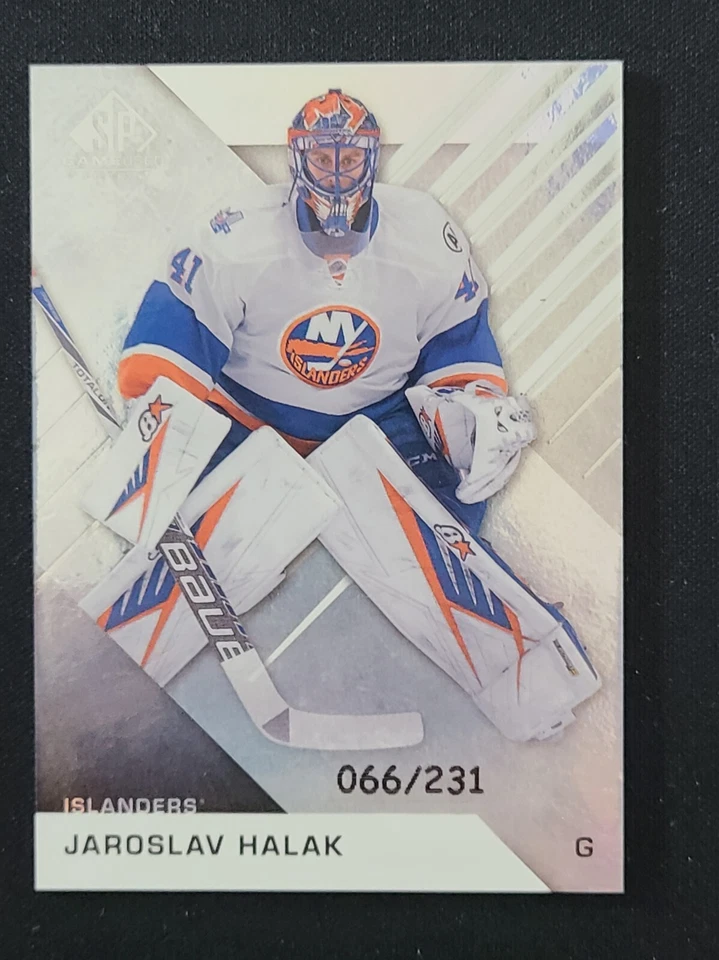 2016-17 SP Game Used Hockey #57 Jaroslav Halak NY Islanders 66/231 - Image 1 of 1