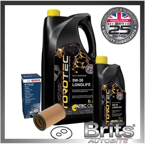 SERVICE KIT for Mercedes Benz GLC220 2.1d 4Matic X253 - Bosch Oil Filter & Oil - Picture 1 of 4