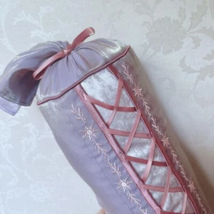 Disney Princess Days Rapunzel/Cushion Bolster 15.7” Light Purple Francfranc JP - Picture 1 of 13