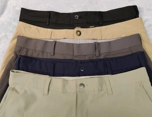 5 Stück Golfshorts 34 blau grau beige schwarz hellbraun - adidas 365 Volcom Hagen  - Bild 1 von 17