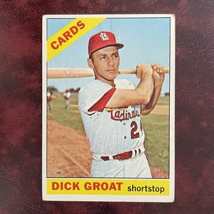 1966 Topps Set DICK GROAT traded #103b ST. LOUIS CARDINALS - VG-EX - Picture 1 of 2