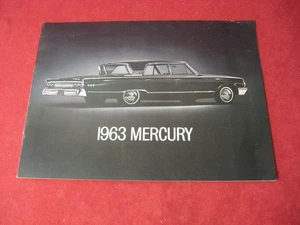 1963 Mercury Sales Brochure Booklet Catalog Old Original - Foto 1 di 9