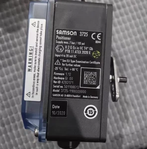  Posicionador de válvulas SAMSON 3725 1 PIEZA nuevo SAMSON 3725 envío rápido - Imagen 1 de 3