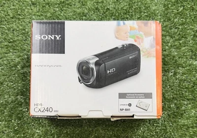 SONY Handycam Video Camera with 2.7-Inch LCD Black HDR-CX240 Model Brand New - Image 1 of 4