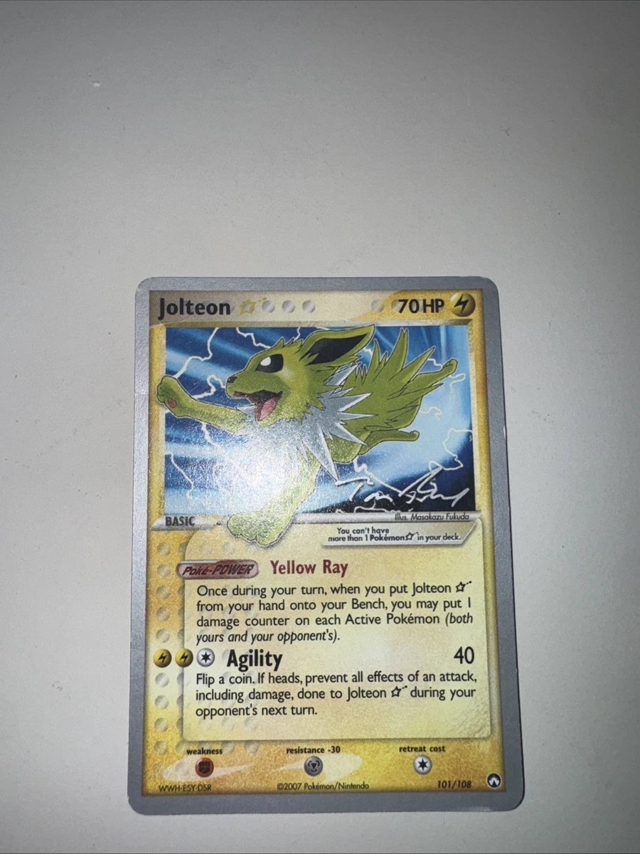 JOLTEON GOLD STAR サンダース 英語版 ポケットモンスター JOLTEON GOLD STAR サンダース 英語版 ポケットモンスター JOLTEON