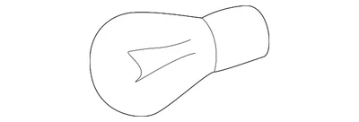 Bombilla de lámpara trasera original Volvo 989758 Foto 1 de 2