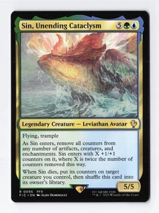 Sin, Unending Cataclysm Normal R Final Fantasy MTG Magic the Gathering Card NM - Picture 1 of 2
