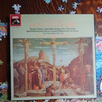 BEETHOVEN - Missa Solemnis  - HMV ANGEL QUADRAPHONIC 2LP BOXED SET (1976) - MINT - Image 1 of 4