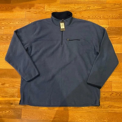 Weatherproof Therma Fleece Storm Mens XXL Quarter Zip Pullover Sweater NWT - Image 1 of 4