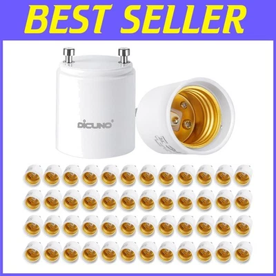 160℃ Heat Resistant E26 to GU24 Socket, 50-Pack - Image 1 of 4