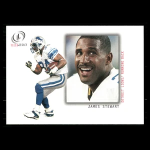 Tarjeta de fútbol americano James Stewart #48 2001 Fleer Legacy Detroit Lions NFL - Imagen 1 de 3