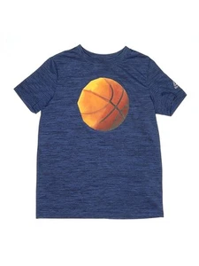 Reebok Girls Blue Active T-Shirt 8 - Picture 1 of 2