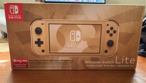 Nintendo Switch Lite Hyrule Edition Excellent Condition, Never Used. Open Box - Picture 1 of 7
