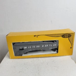 LIONEL 6-6202 " WESTERN MARYLAND GONDOLA W/ LOAD & DCST" - Picture 1 of 4