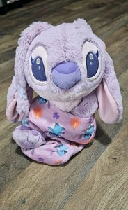 Manta bolsa felpa 10" Lilo & Stitch bebé ángel bebés parques Disney - Imagen 1 de 2