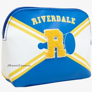 Riverdale High School Varsity Cheer Cosmetic Makeup Bag Chenille R Hot Topic - Picture 1 of 2