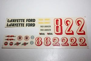 AMT 1960 Ford Starliner Craftsman Series Decal Sheet KD-16 Model Kit Vintage - Picture 1 of 5
