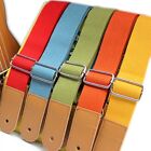 Sophisticated Pure Cotton Ukulele Straps Choose from an Array of Colors