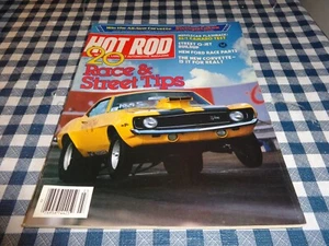 HOT ROD MAGAZINE APRIL 1983 MUSTANG MADNESS PETTY PONTIAC STP - Picture 1 of 3