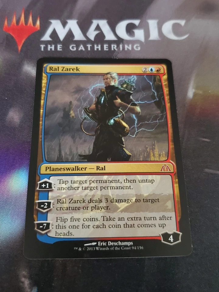 MTG. Ral Zarek. Dragon's Maze. 94/156. Light Play  - Image 1 of 1