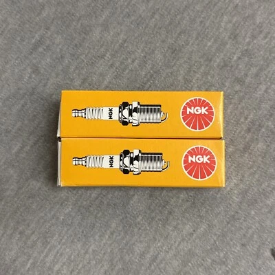 NGK BR6HS-10 Spark Plug  for Outboard Motors (Lot of 2) Foto 1 de 2