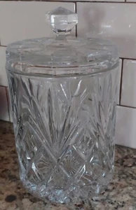 Bohemia Cut Crystal Ice Bucket Cooke Jar w/lid - Picture 1 of 7