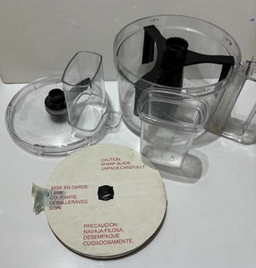 Hamilton Beach Food Processor 70730 Replacement Lid, Bowl, Blade, Disc, Plunger - Picture 1 of 7