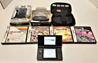 GUITAR HERO Nintendo DS CONSOLE System Lot 10 GAMES + NEW Starter Kit + CASE!!!
