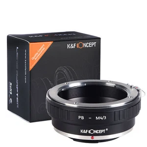 K&F Concept Lens Mount Adapter for Praktica to Micro M4/3 Lens Camera Body G2 G5 - Picture 1 of 12