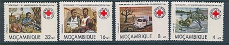 MOZAMBIQUE SC# 892-895 RED CROSS - MNH - Image 1 of 1